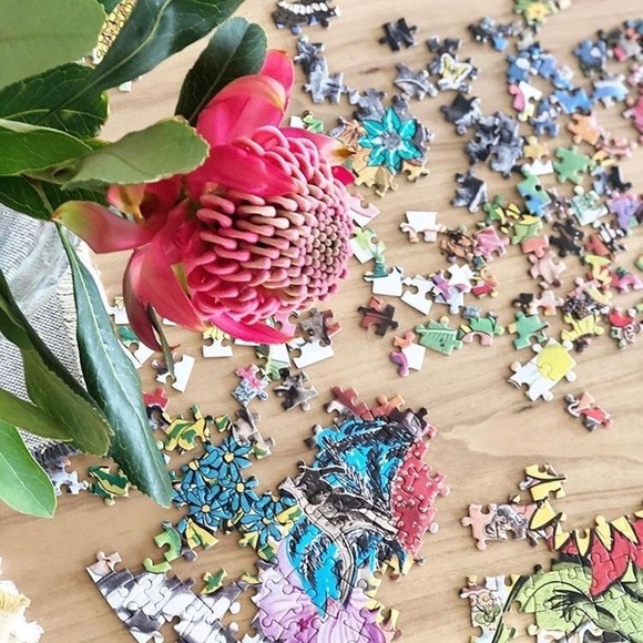 All Around Oz Maximillian Malone Art 1000 Piece Puzzle Journey of Something - Picture 3 of 3